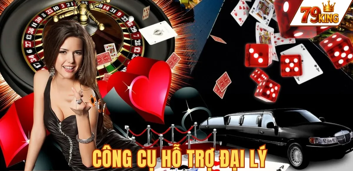 Đại lý 79king 8 Công cụ hỗ trợ affiliate 79KING dashboard tracking banner landing page